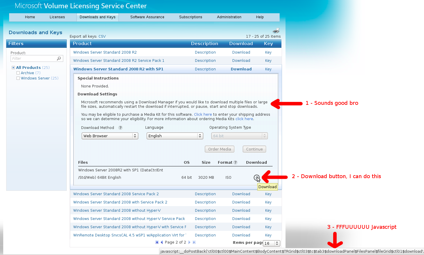 Windows Volume Licensing Service Center Windows Volume Licensing Service Center