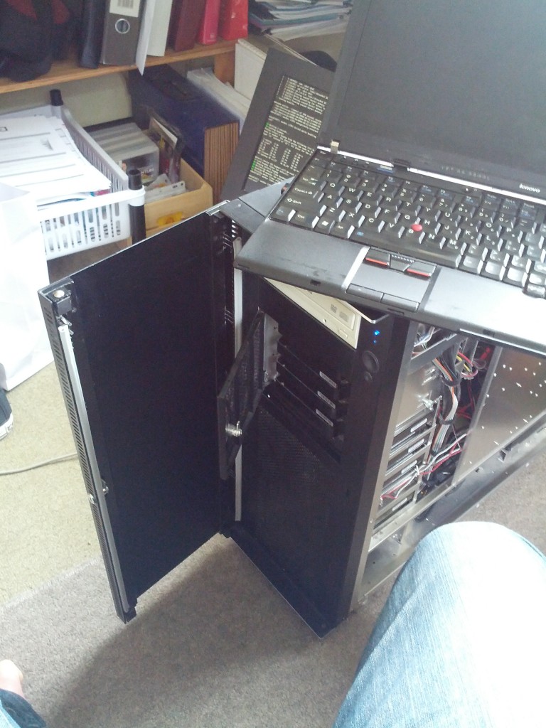 Debugging hardware issues and cursing the lower levels of the OSI layers.