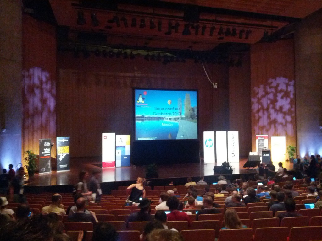 Keynote venue.