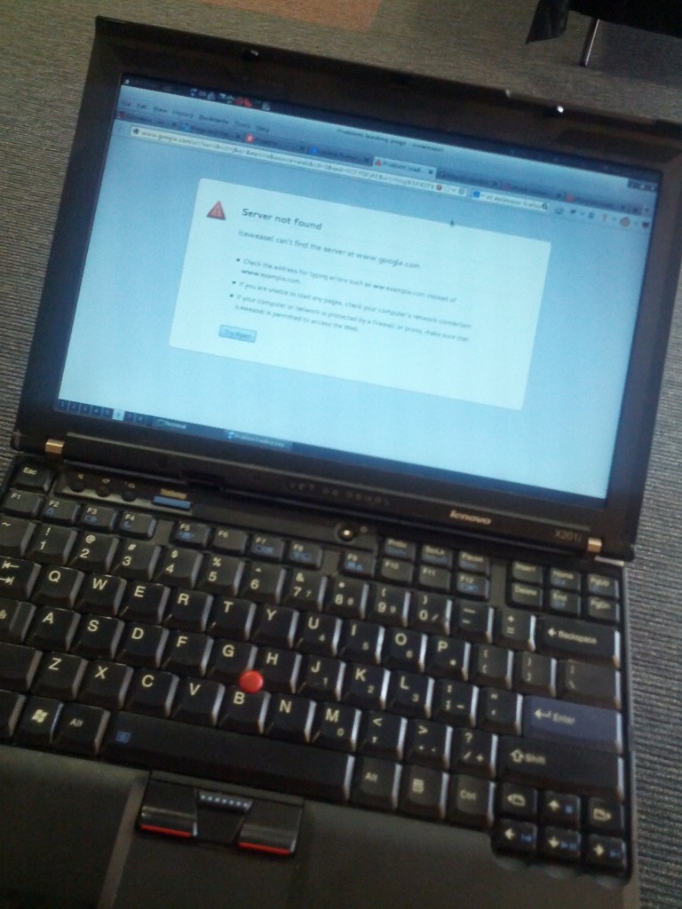No internet makes sad Jethro sad. :'(
