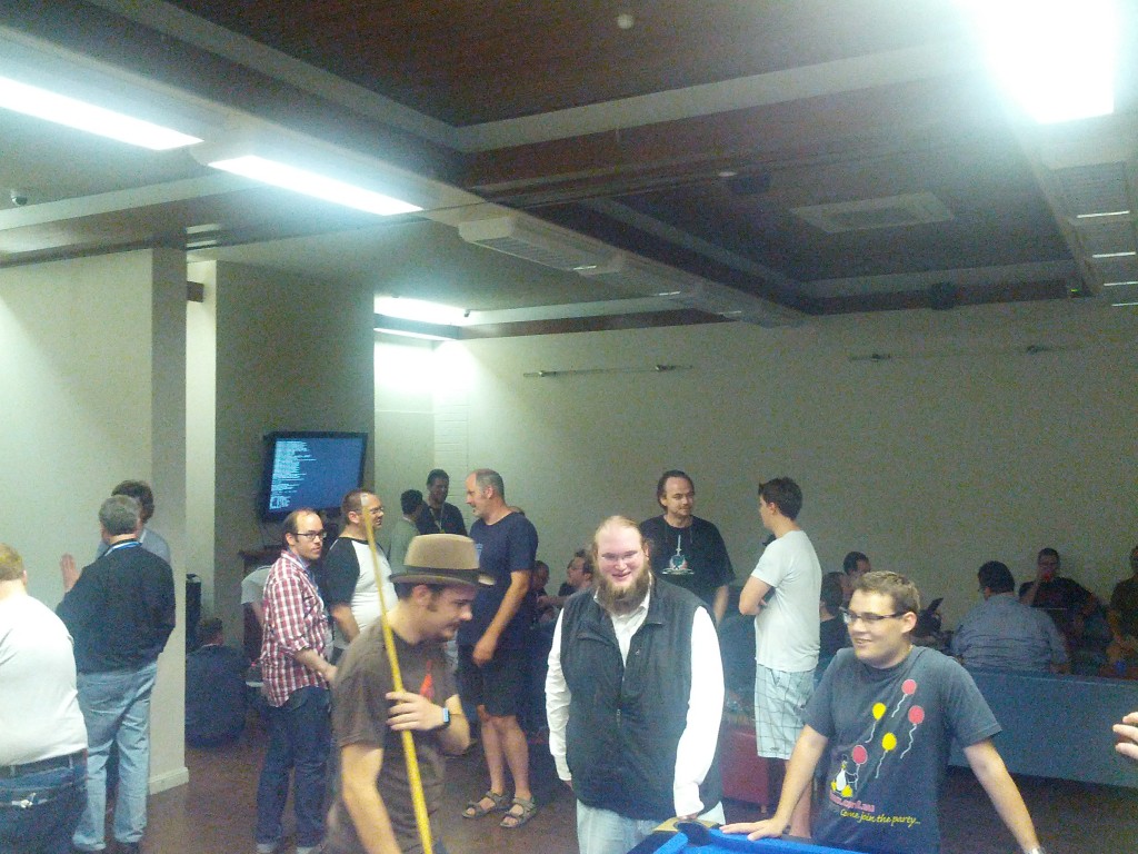 Linux.conf.au native wildlife. ;-)