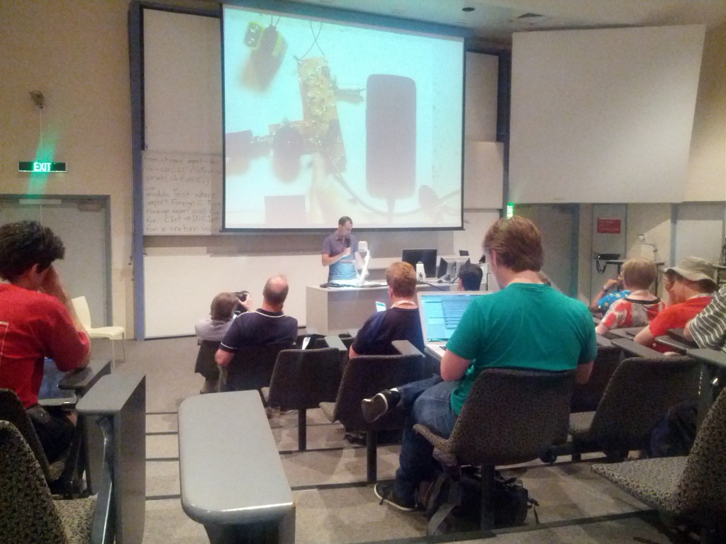Open source radio reciever with Android phone coupled.