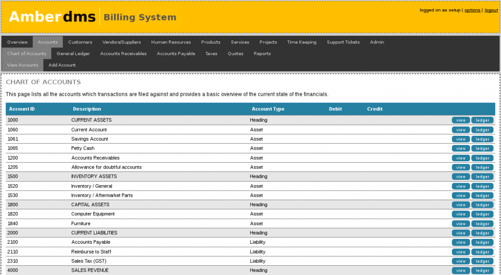 Accounting and billing isn't a sexy application... but it needs to get done.