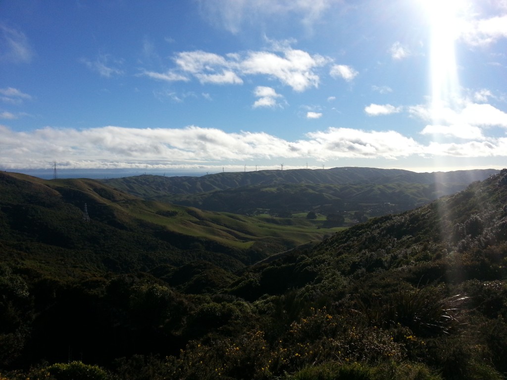 Wind turbines, rolling hills, sunlight... wait, this isn't a data center!
